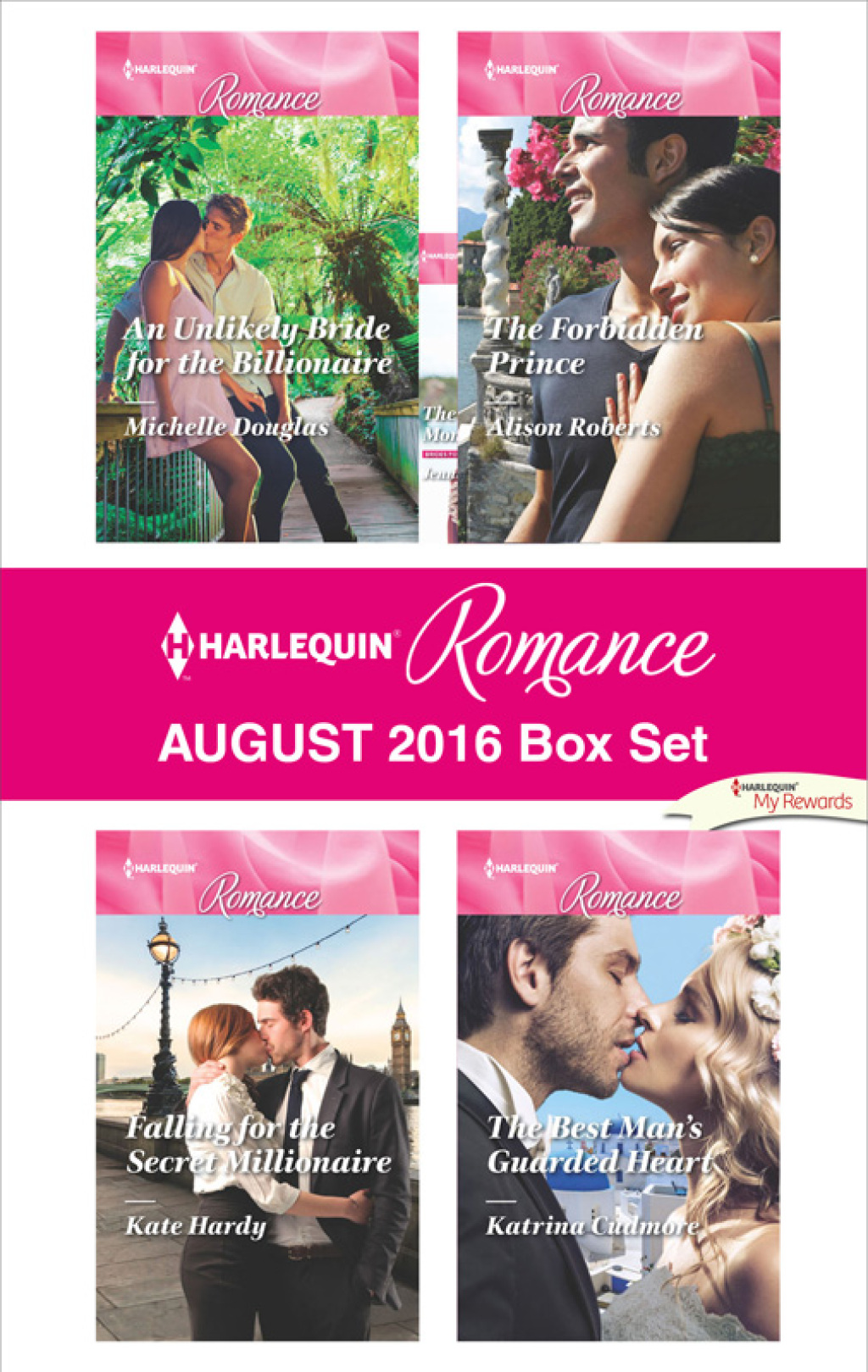 Reflowable Harlequin Romance August 2016 Box Set; $17.75