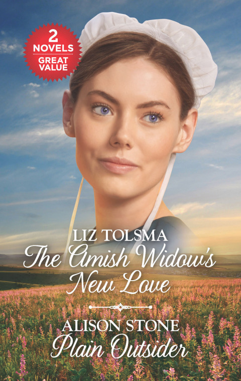Cover image for book The Amish Widow's New Love and Plain Outsider