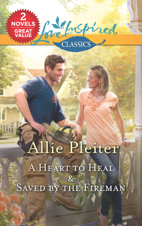 Cover image for book A Heart to Heal & Saved by the Fireman