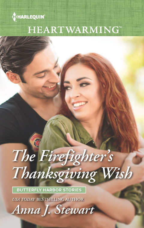 Cover image for book The Firefighter's Thanksgiving Wish