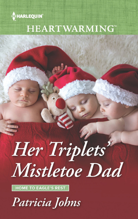 Cover image for book Her Triplets' Mistletoe Dad