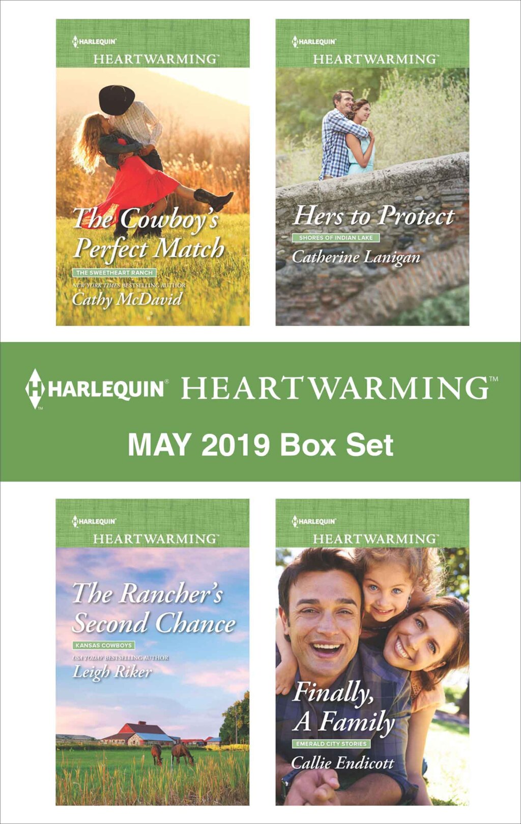 Reflowable Harlequin Heartwarming May 2019 Box Set; $16.64