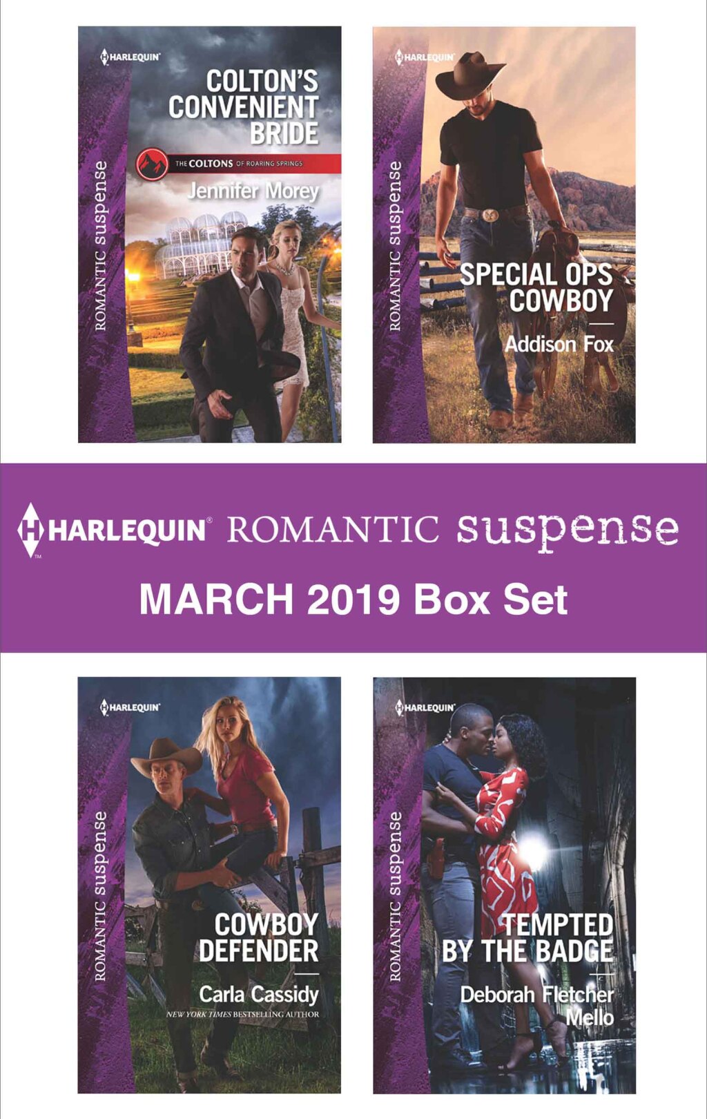 Reflowable Harlequin Romantic Suspense March 2019 Box Set; $16.64