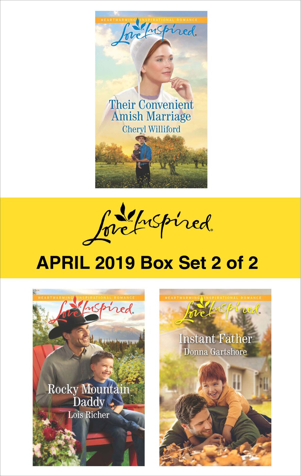 Reflowable Harlequin Love Inspired April 2019 - Box Set 2 of 2; $13.31