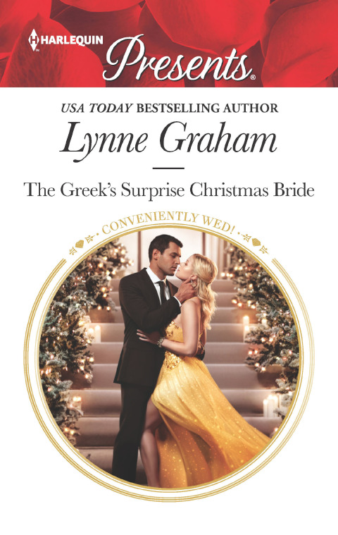 Cover image for book The Greek's Surprise Christmas Bride