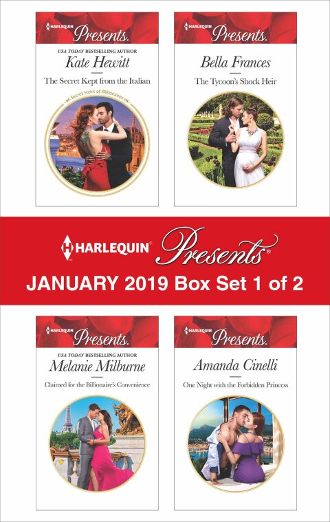 Cover image for book Harlequin Presents January 2019 - Box Set 1 of 2