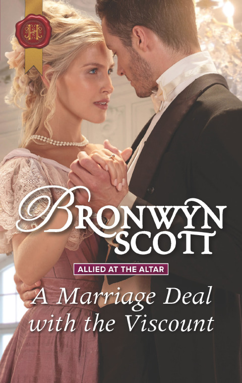 Cover image for book A Marriage Deal with the Viscount