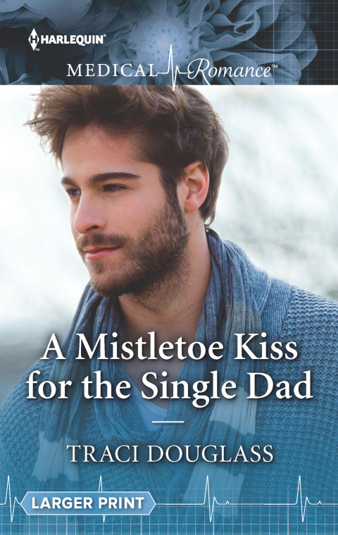 Cover image for book A Mistletoe Kiss for the Single Dad