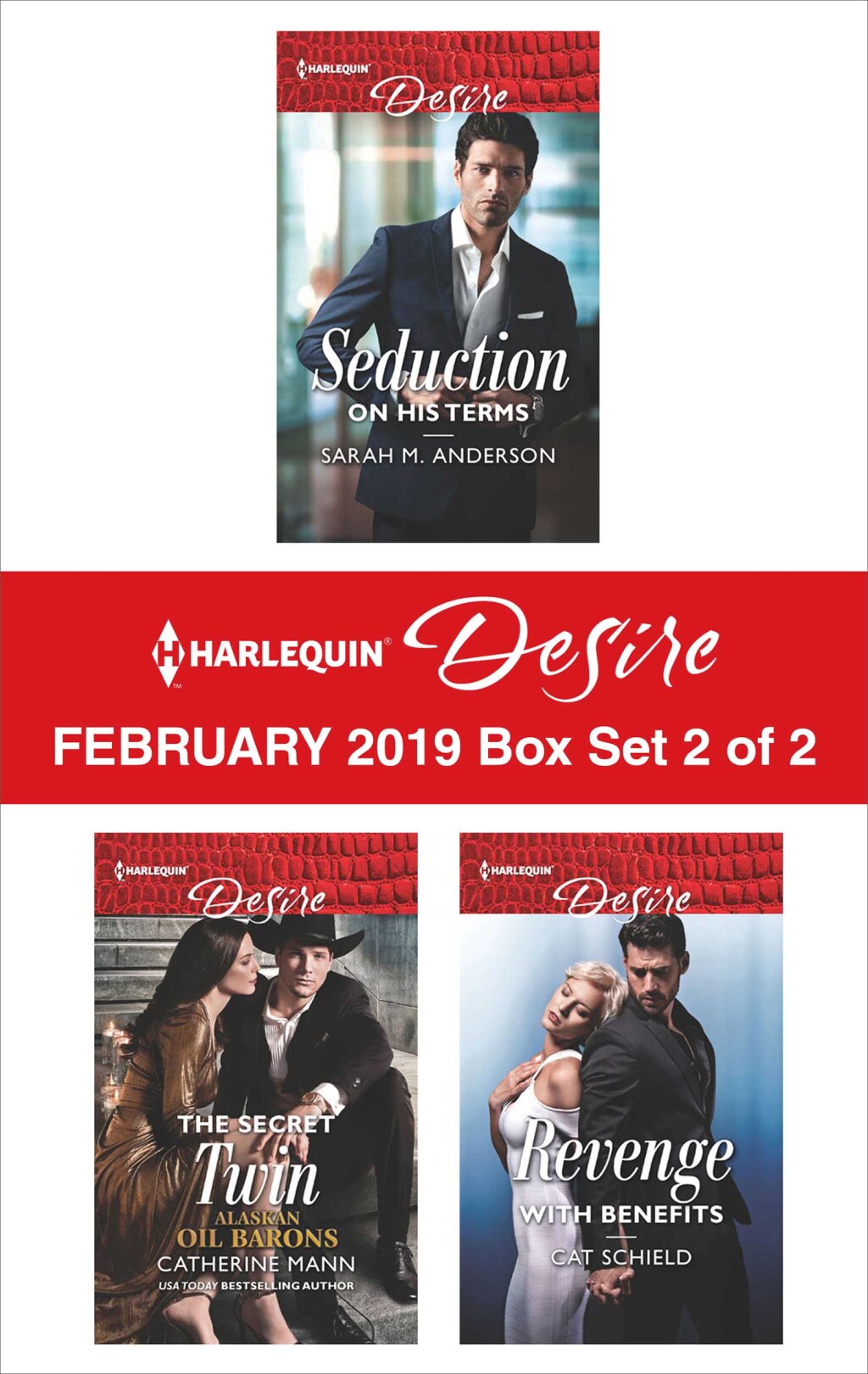 Reflowable Harlequin Desire February 2019 - Box Set 2 of 2; $13.31