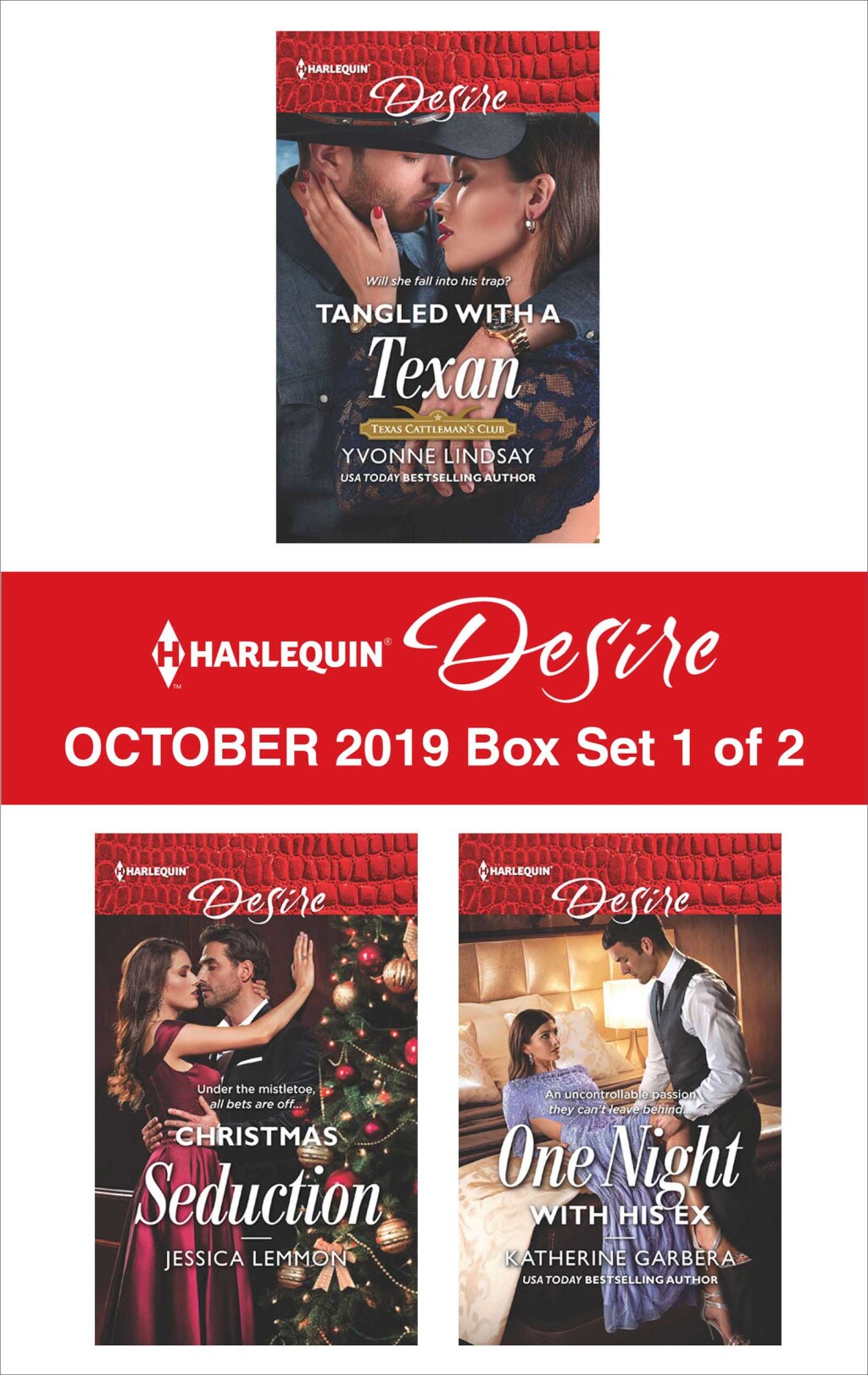 Reflowable Harlequin Desire October 2019 - Box Set 1 of 2; $13.31