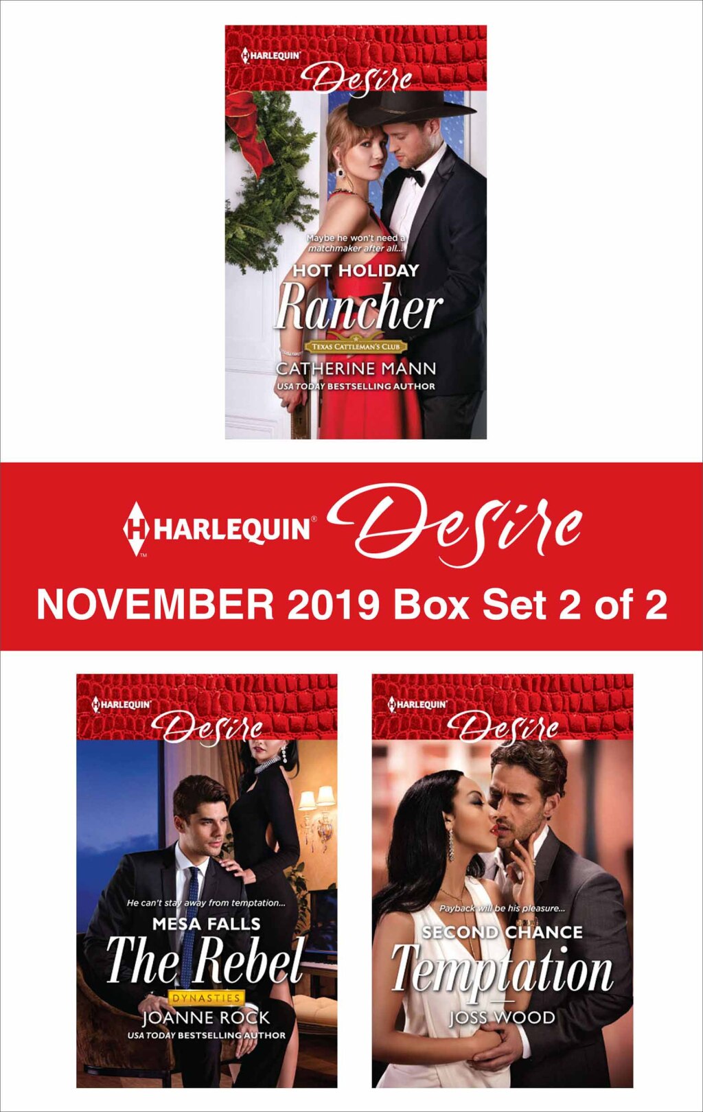 Reflowable Harlequin Desire November 2019 - Box Set 2 of 2; $13.31