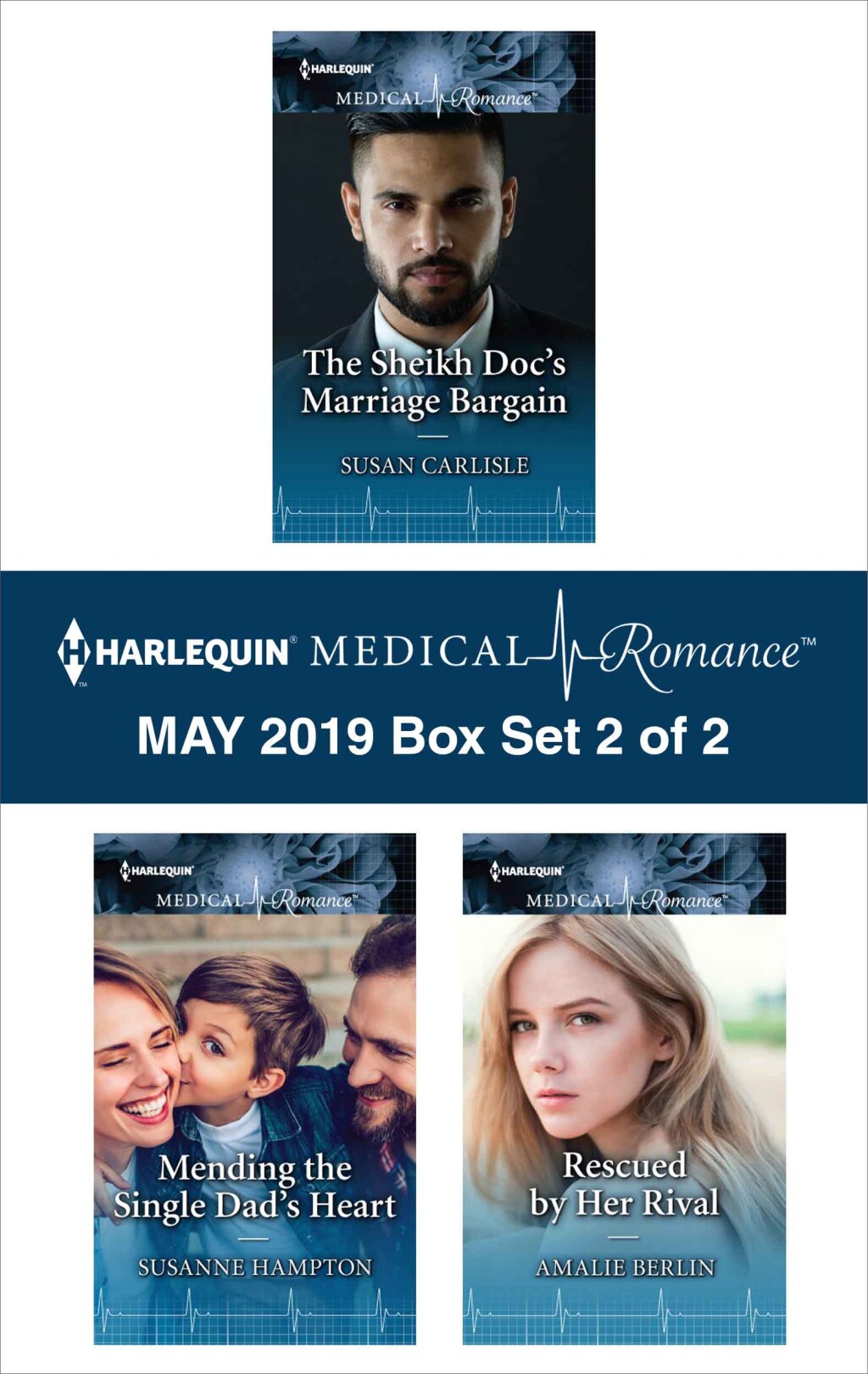 Reflowable Harlequin Medical Romance May 2019 - Box Set 2 of 2; $13.31