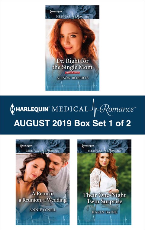 Cover image for book Harlequin Medical Romance August 2019 - Box Set 1 of 2