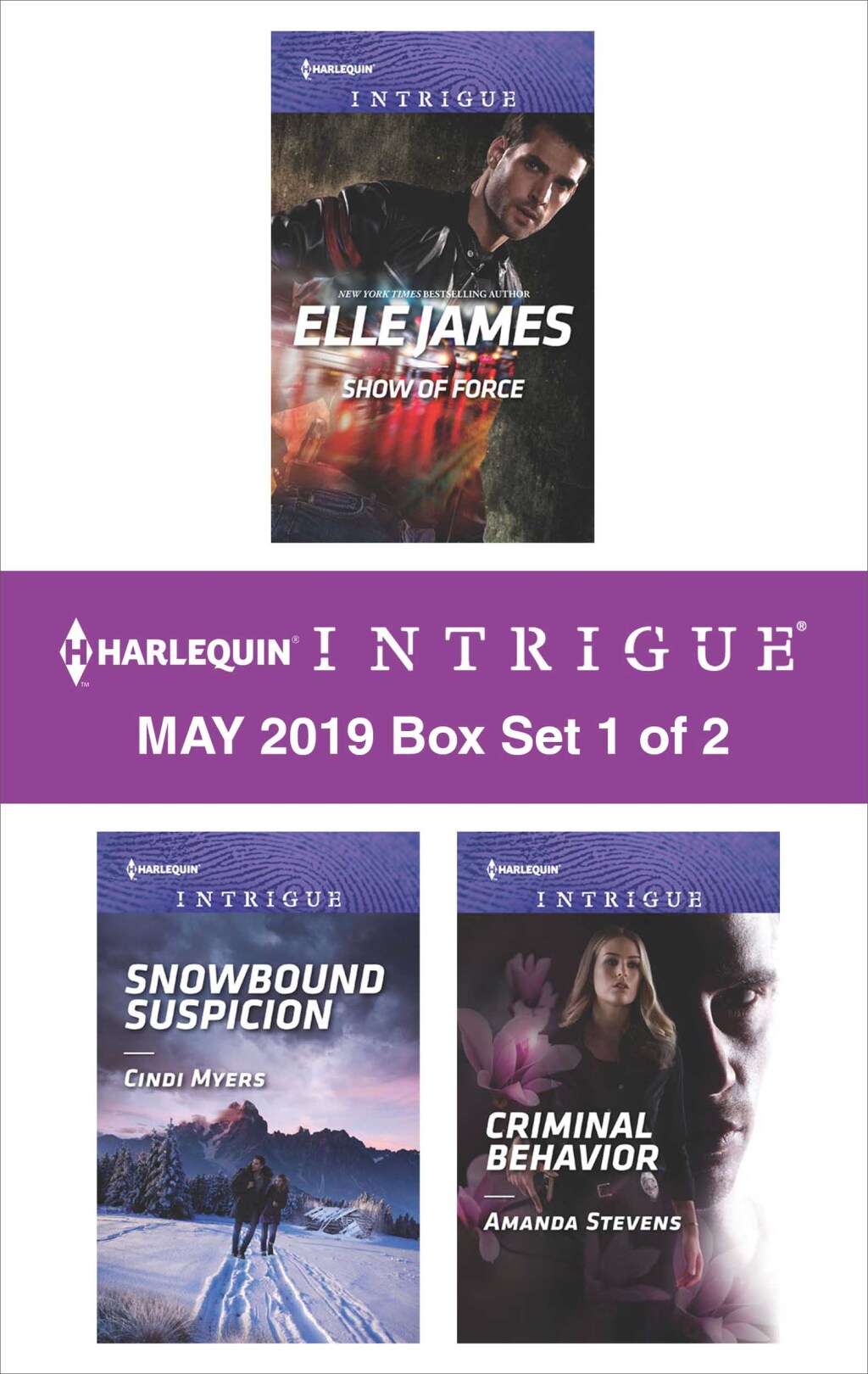 Reflowable Harlequin Intrigue May 2019 - Box Set 1 of 2; $13.31