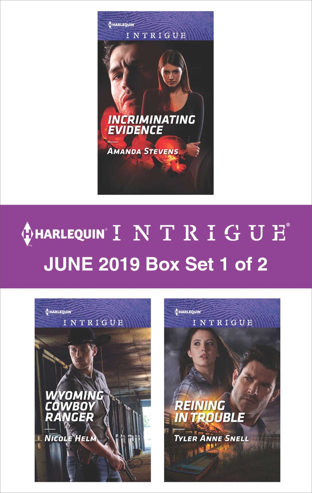 Reflowable Harlequin Intrigue June 2019 - Box Set 1 of 2; $13.31