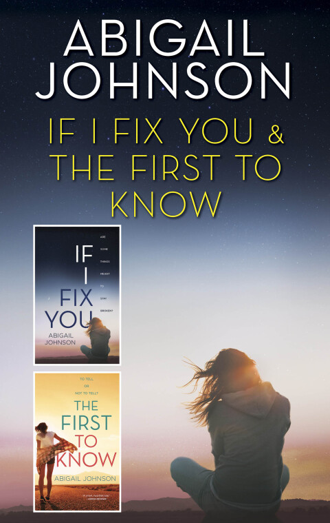 Cover image for book If I Fix You & The First to Know
