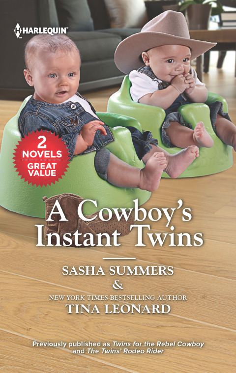 Cover image for book A Cowboy's Instant Twins