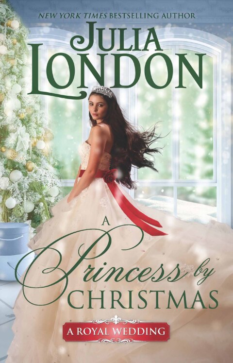 Cover image for book A Princess by Christmas