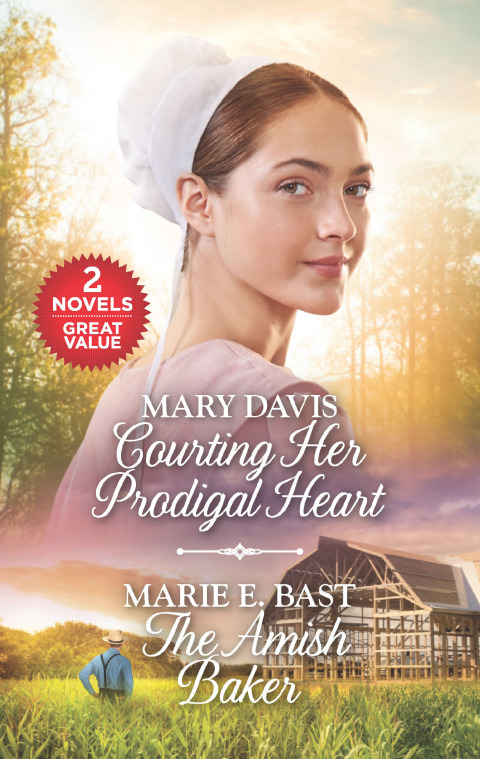 Cover image for book Courting Her Prodigal Heart and The Amish Baker