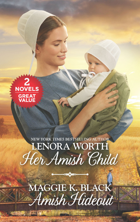 Cover image for book Her Amish Child and Amish Hideout