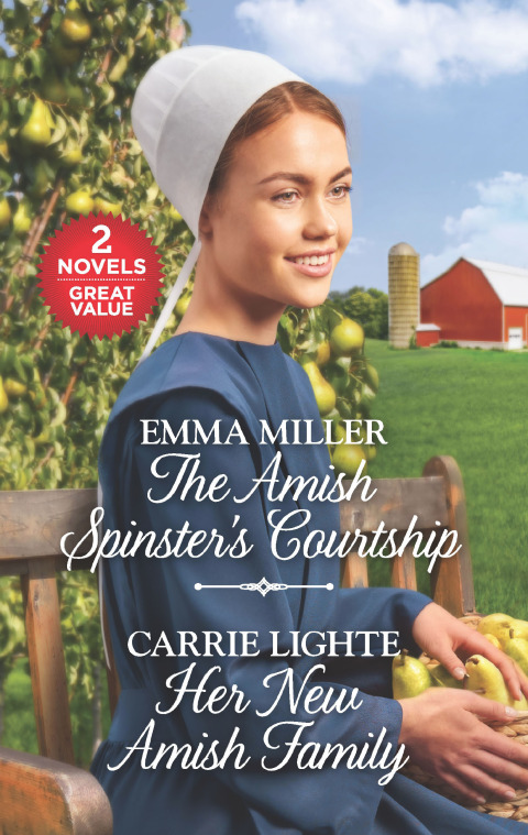 Cover image for book The Amish Spinster's Courtship and Her New Amish Family