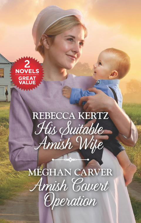 Cover image for book His Suitable Amish Wife and Amish Covert Operation