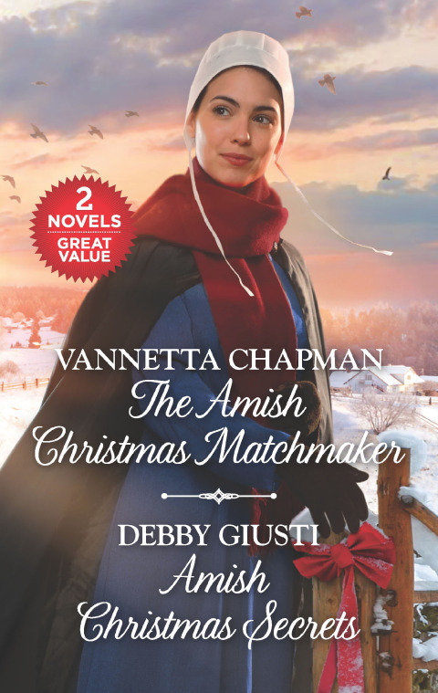 Cover image for book The Amish Christmas Matchmaker and Amish Christmas Secrets
