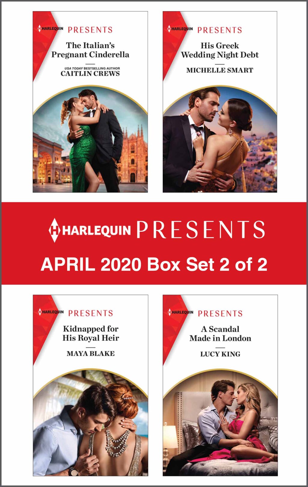 Reflowable Harlequin Presents - April 2020 - Box Set 2 of 2; $17.75