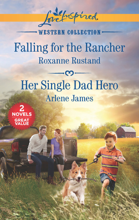 Cover image for book Falling for the Rancher & Her Single Dad Hero