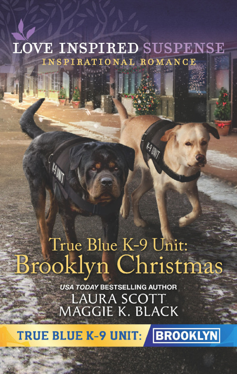 Cover image for book True Blue K-9 Unit: Brooklyn Christmas