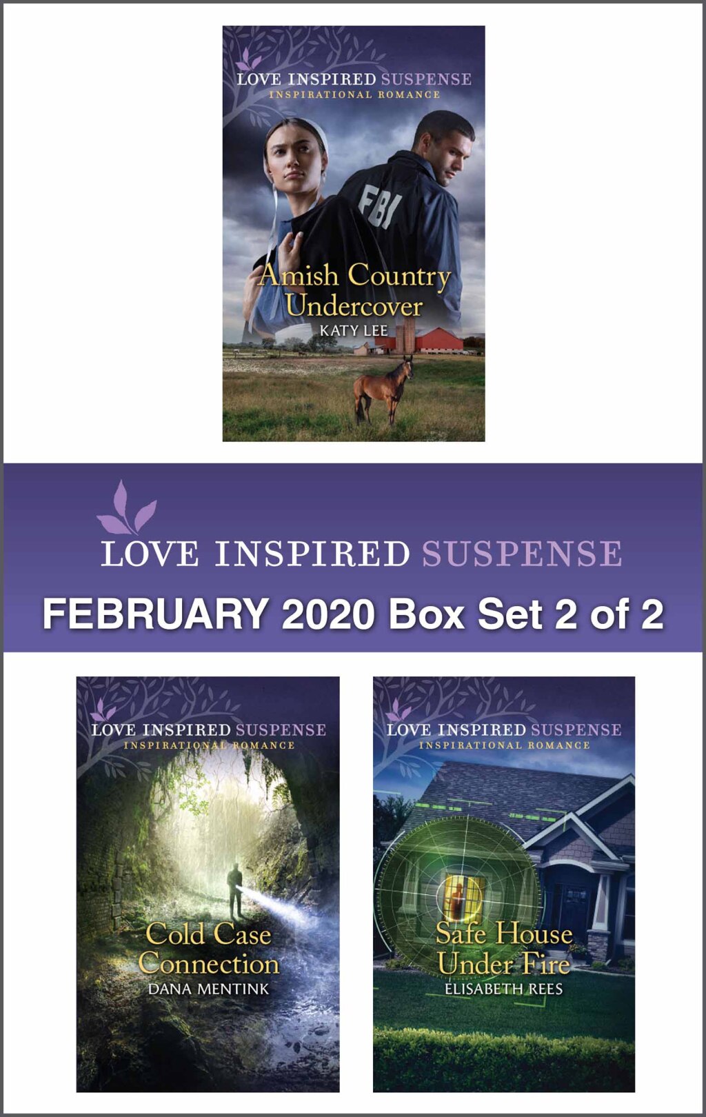 Reflowable Harlequin Love Inspired Suspense February 2020 - Box Set 2 of 2; $13.31