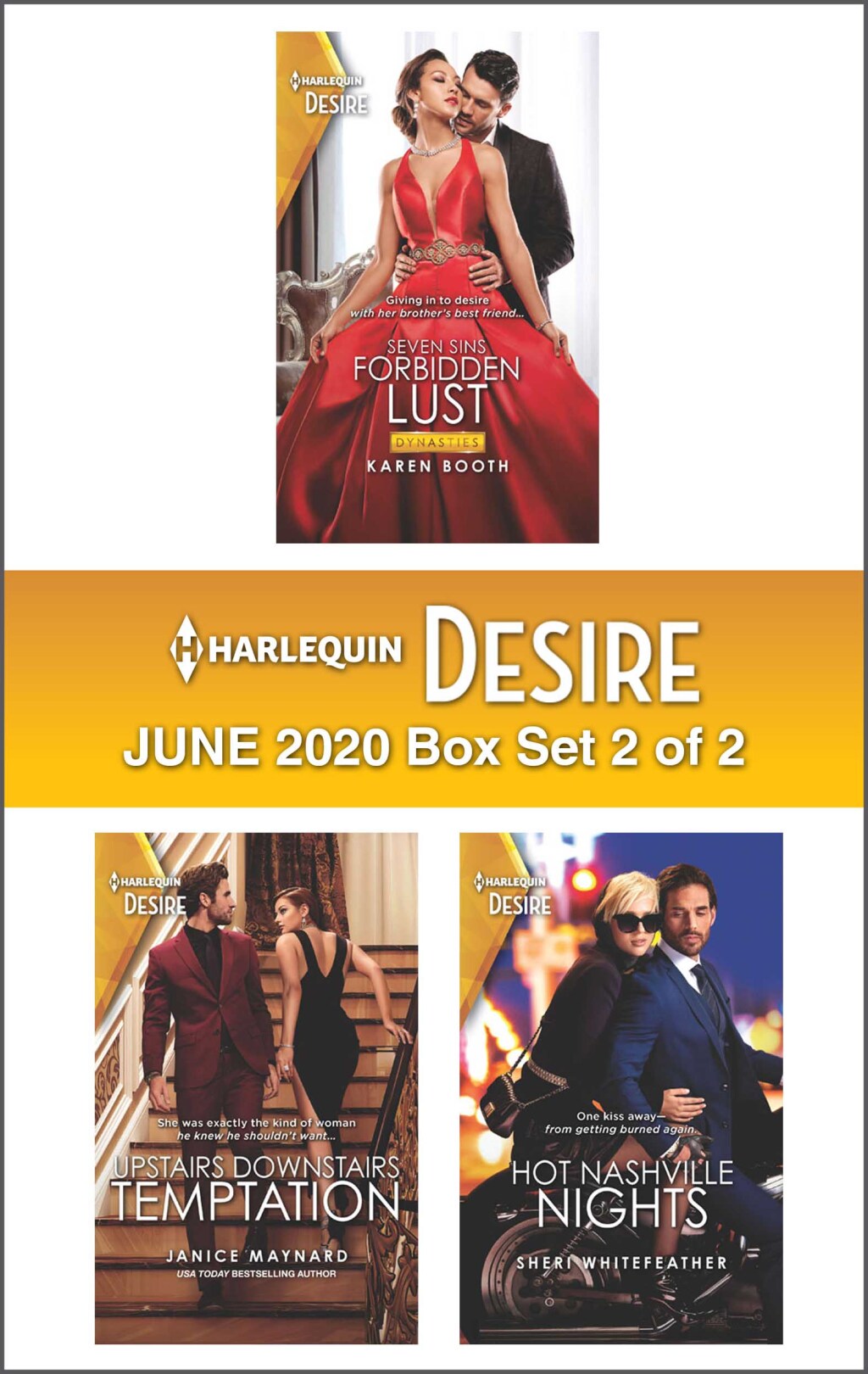 Reflowable Harlequin Desire June 2020 - Box Set 2 of 2; $13.31