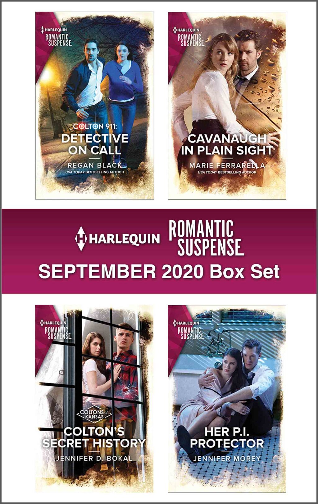 Reflowable Harlequin Romantic Suspense September 2020 Box Set; $16.64