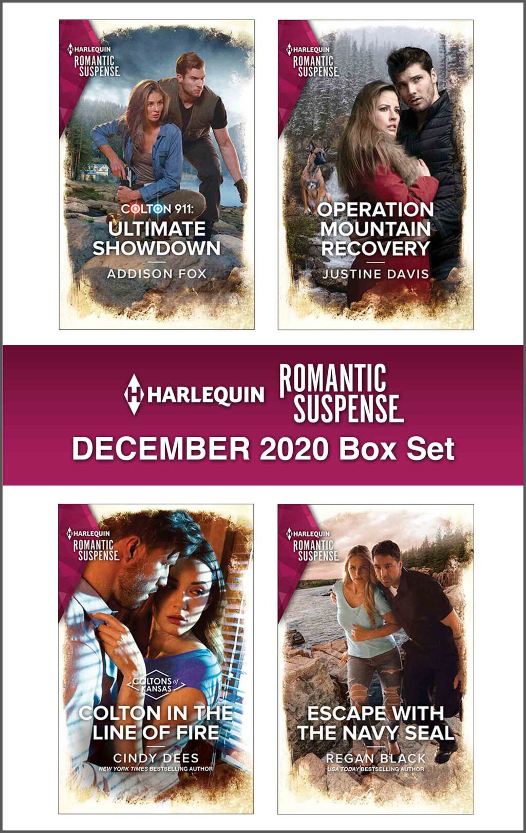 Reflowable Harlequin Romantic Suspense December 2020 Box Set; $16.64