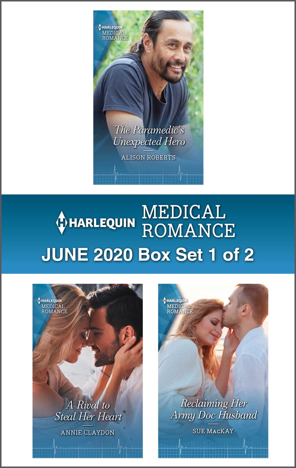 Reflowable Harlequin Medical Romance June 2020 - Box Set 1 of 2; $13.31