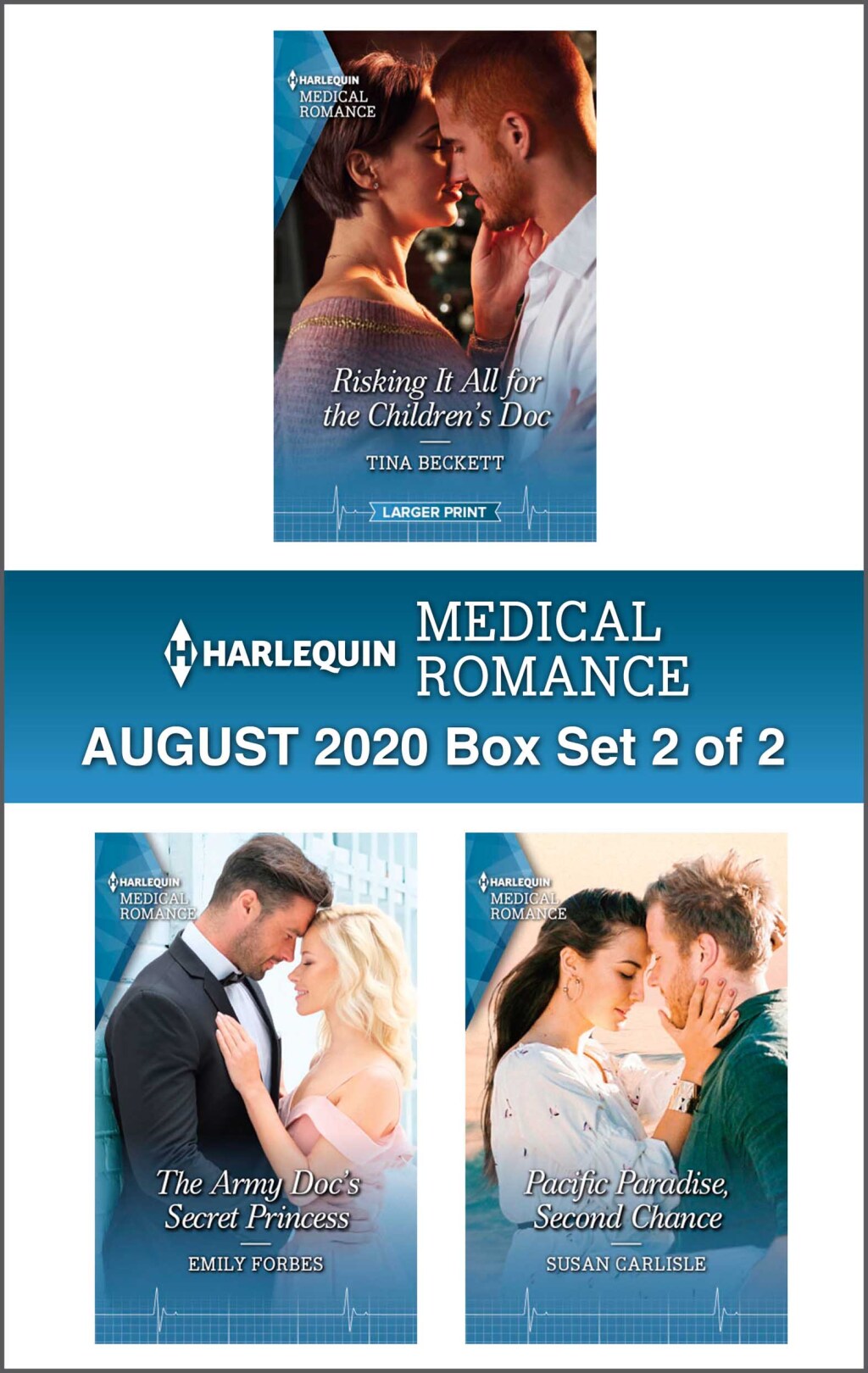 Reflowable Harlequin Medical Romance August 2020 - Box Set 2 of 2; $13.31