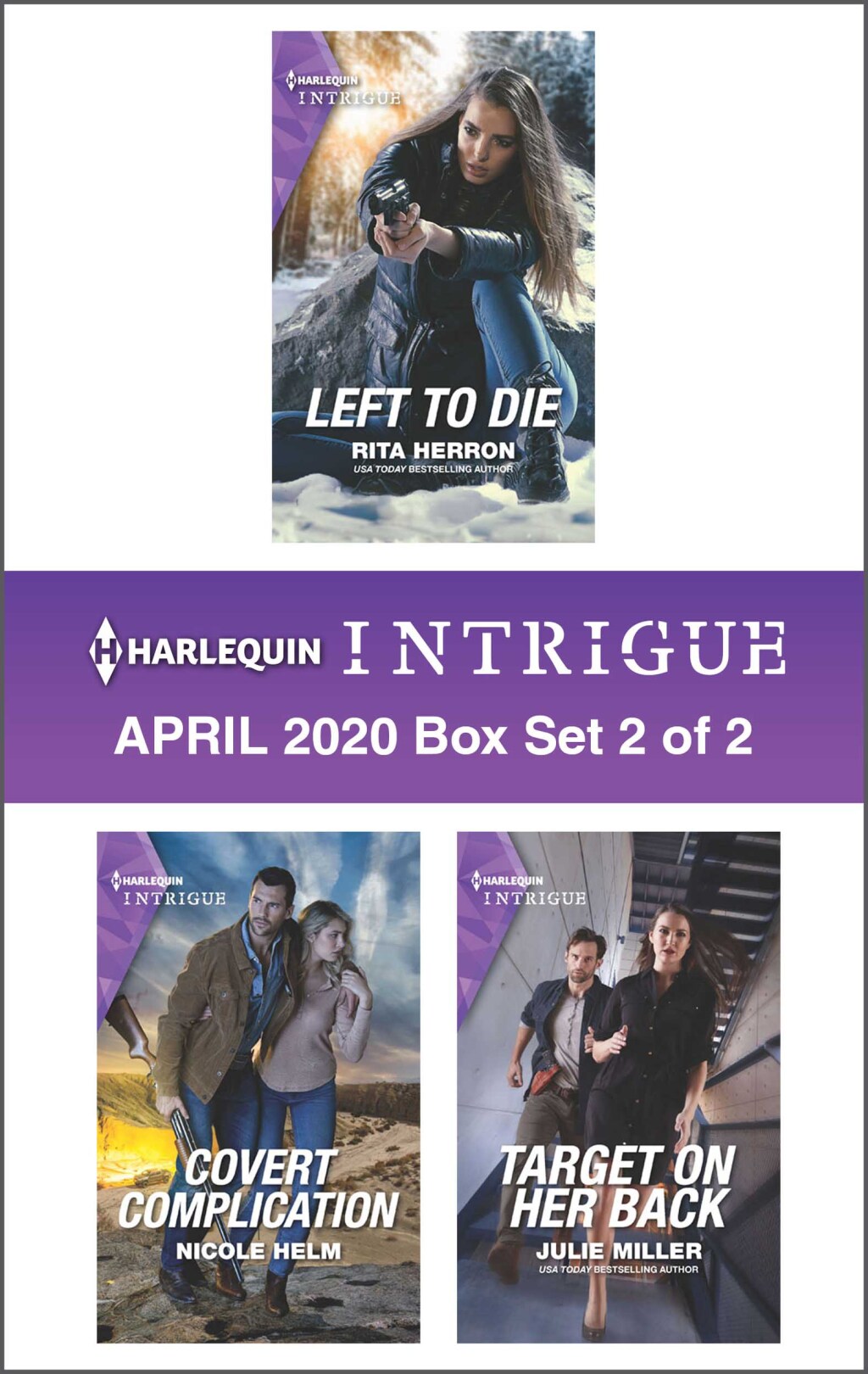 Reflowable Harlequin Intrigue April 2020 - Box Set 2 of 2; $13.31