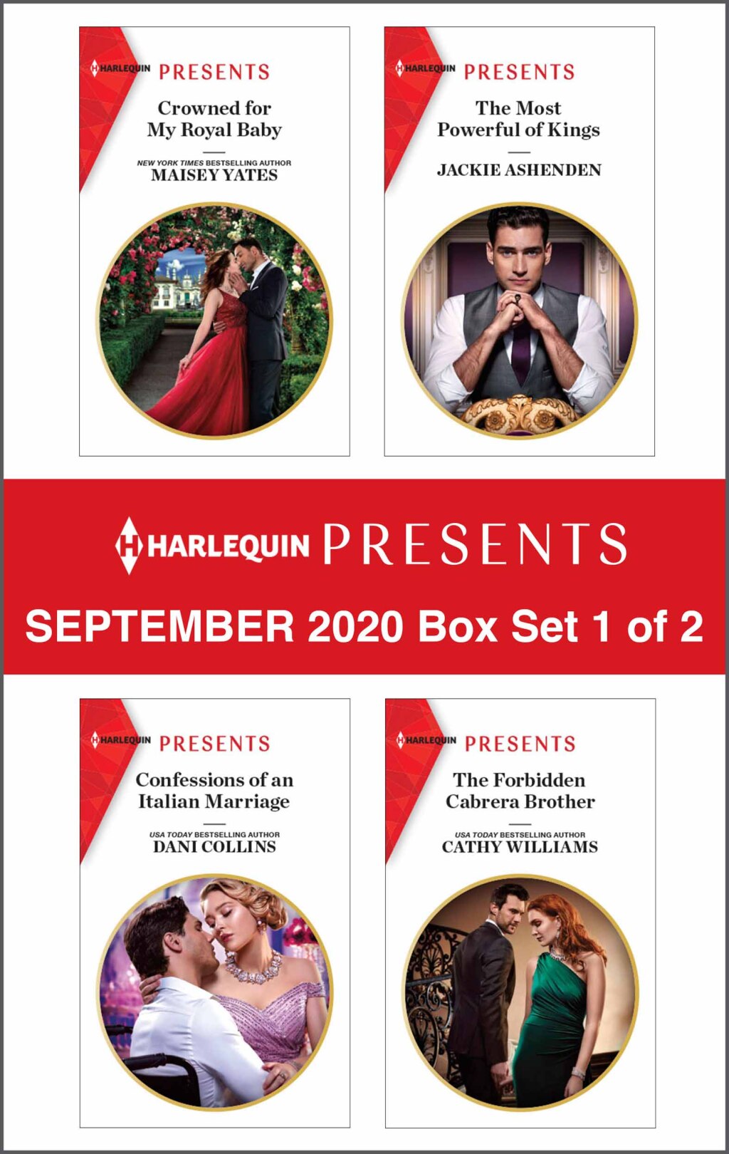 Reflowable Harlequin Presents - September 2020 - Box Set 1 of 2; $17.75