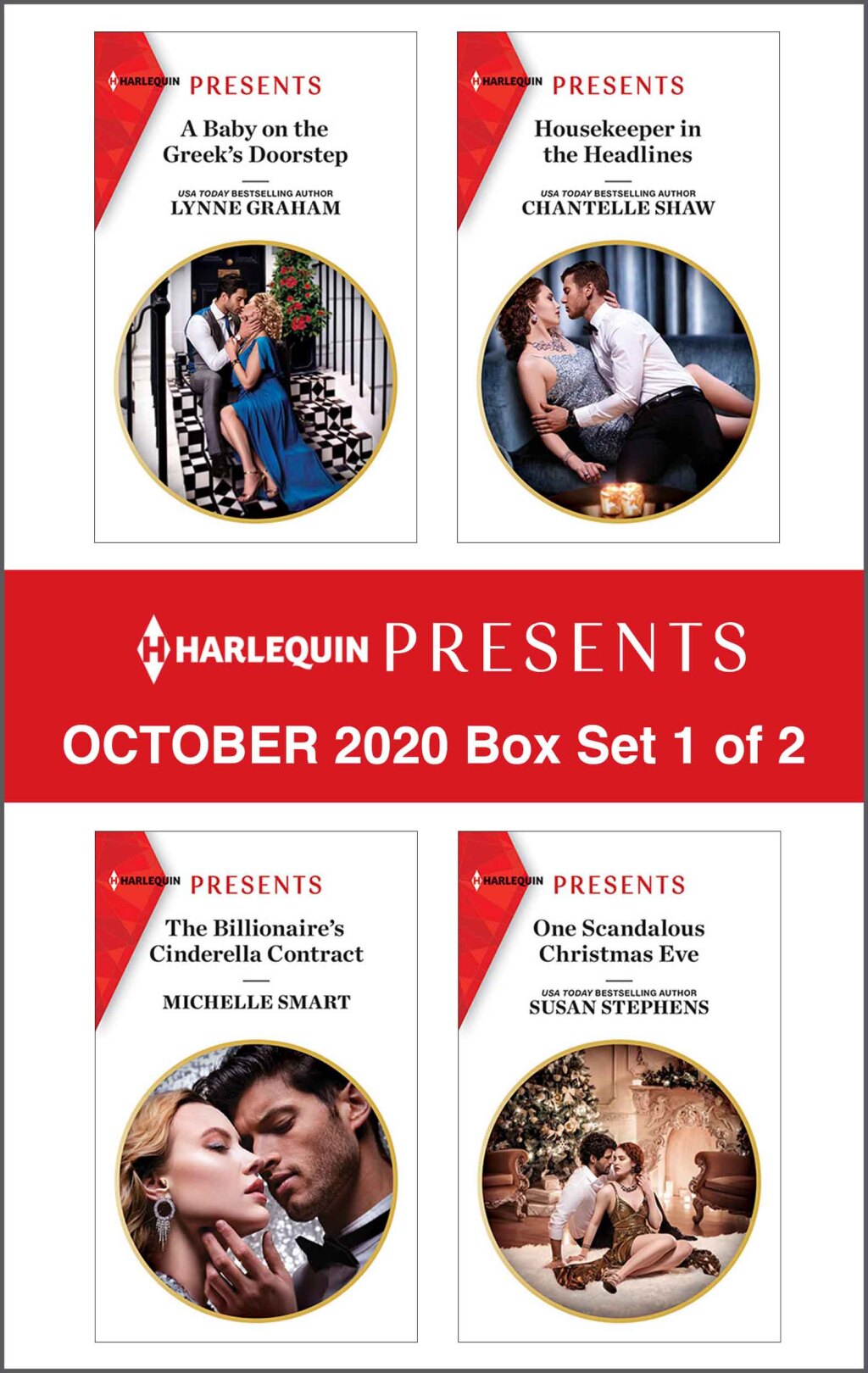 Reflowable Harlequin Presents - October 2020 - Box Set 1 of 2; $17.75