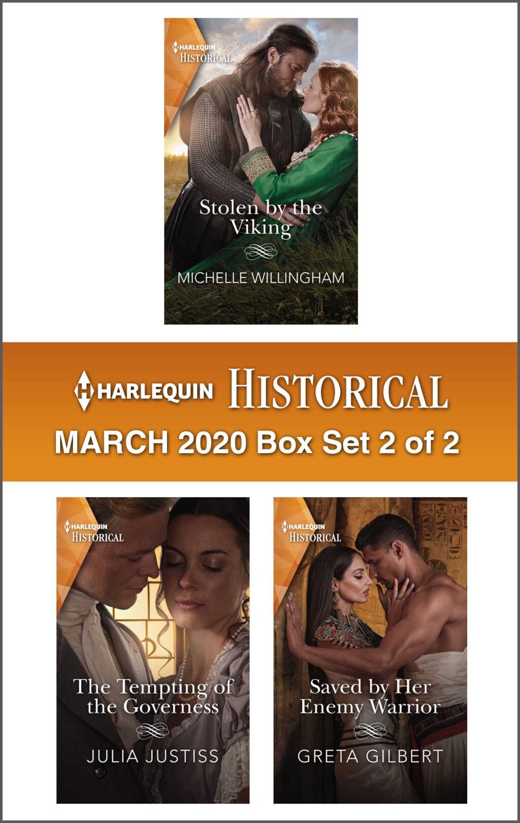 Reflowable Harlequin Historical March 2020 - Box Set 2 of 2; $13.31