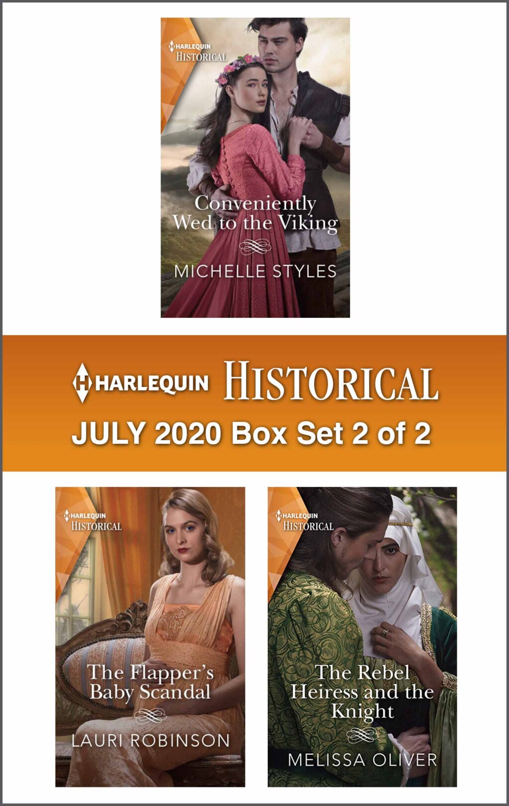 Reflowable Harlequin Historical July 2020 - Box Set 2 of 2; $13.31