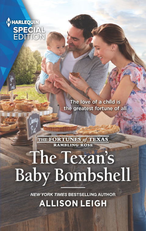 Cover image for book The Texan's Baby Bombshell