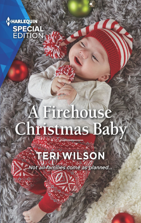 Cover image for book A Firehouse Christmas Baby