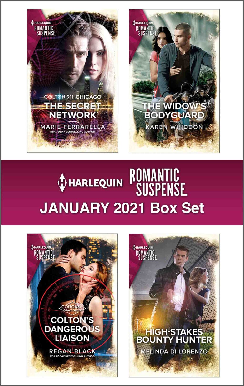 Reflowable Harlequin Romantic Suspense January 2021 Box Set; $16.64