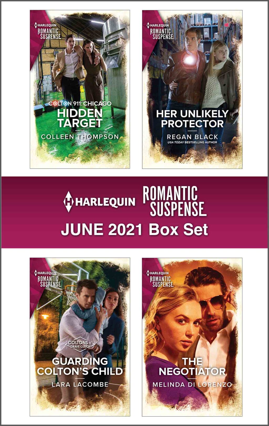 Reflowable Harlequin Romantic Suspense June 2021 Box Set; $16.64