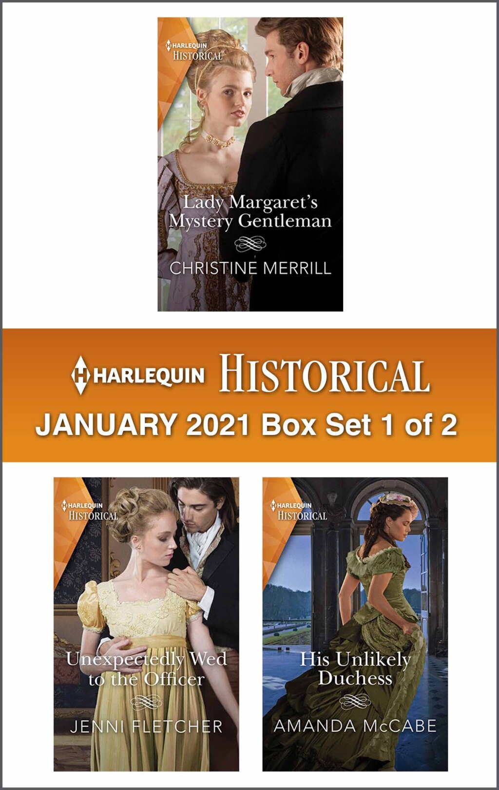 Reflowable Harlequin Historical January 2021 - Box Set 1 of 2; $13.31