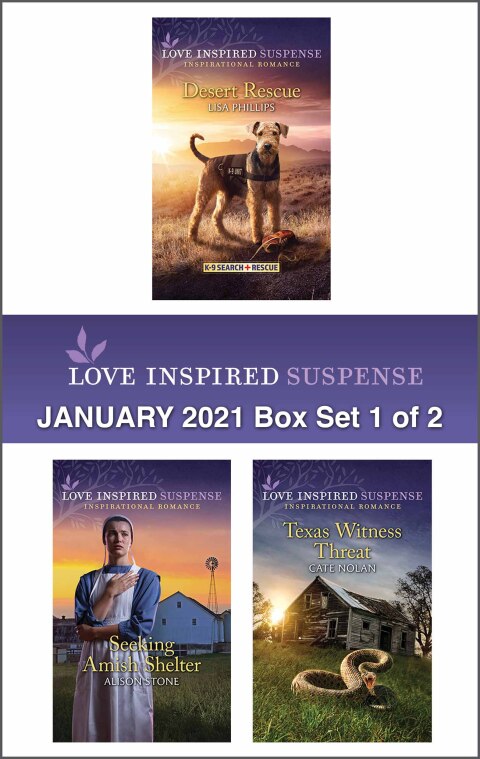 Cover image for book Harlequin Love Inspired Suspense January 2021 - Box Set 1 of 2