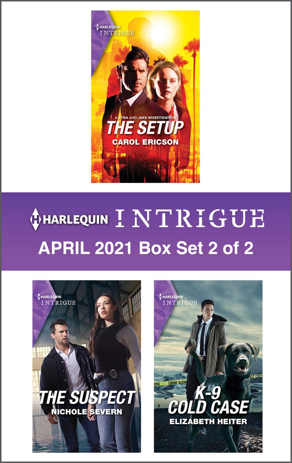 Reflowable Harlequin Intrigue April 2021 - Box Set 2 of 2; $13.31