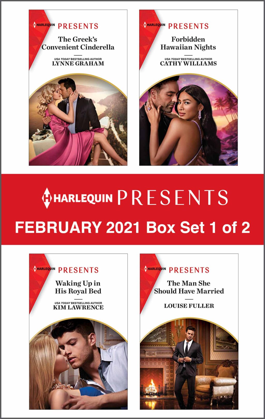 Reflowable Harlequin Presents - February 2021 - Box Set 1 of 2; $17.75