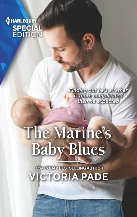 Cover image for book The Marine's Baby Blues